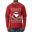 Santa Says 6 7 Meme, Ugly Christmas Sweater Unisex Mens Long Sleeve Shirt