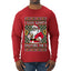 I Saw Santa Splitting The G, Ugly Christmas Sweater Unisex Mens Long Sleeve Shirt