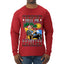 Miss Me Yet? President USA Design, Ugly Christmas Sweater Unisex Mens Long Sleeve Shirt