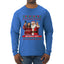 Birthday Boy Jesus, Ugly Christmas Sweater Unisex Mens Long Sleeve Shirt