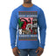 Merry Krampus Naughty Brats | Funny Ugly Christmas Sweater Mens Long Sleeve Shirt