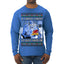 A Choo Choo I've Always Wanted One Winter Warlock Movie Ugly Christmas Sweater Mens Long Sleeve Shirt