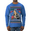 Gabagool It's What's for Dinner, Funny Tony Italian NJ New Jersey Mafia, Classic TV Show Ugly Christmas Sweater Mens Long Sleeve Shirt