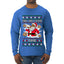 Milk And Cookie Time Christmas Sweater, Ugly Christmas Sweater Mens Long Sleeve Shirt