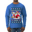 Milk And Titty Time Christmas Sweater, Ugly Christmas Sweater Mens Long Sleeve Shirt