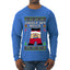 Jingle My Bells, Ugly Christmas Sweater Mens Long Sleeve Shirt