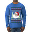 I Deliver All Night Long, Ugly Christmas Sweater Unisex Mens Long Sleeve Shirt