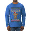 Official Gingerbread Taster, Ugly Christmas Sweater Unisex Unisex Mens Long Sleeve Shirt