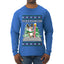 Pole Dancer, Ugly Christmas Sweater Unisex Mens Long Sleeve Shirt