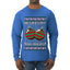 He Likes My Big Bulbs, Ugly Christmas Sweater Unisex Mens Long Sleeve Shirt