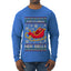 I Like To Jingle Her Bells, Ugly Christmas Sweater Unisex Mens Long Sleeve Shirt