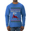 Nice Rack, Ugly Christmas Sweater Unisex Mens Long Sleeve Shirt