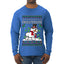 Frostitute, Ugly Christmas Sweater Unisex Mens Long Sleeve Shirt