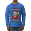 La Mas Chismosa De La Navidad, Ugly Christmas Sweater Unisex Mens Long Sleeve Shirt