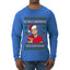 El Mas Chismoso De La Navidad, Ugly Christmas Sweater Unisex Mens Long Sleeve Shirt