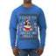 I Love To Jingle His Bells, Ugly Christmas Sweater Unisex Mens Long Sleeve Shirt
