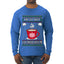 I'm So Hot You Should Blow Me Hot Cocoa, Ugly Christmas Sweater Unisex Mens Long Sleeve Shirt