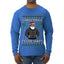 Santa Christmas Type Shit, Ugly Christmas Sweater Unisex Mens Long Sleeve Shirt