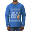 This Is How I Roll Dreidel Hanukkah, Ugly Christmas Sweater Unisex Mens Long Sleeve Shirt