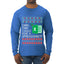 Ohh This Calls For A Spreadsheet Office, Ugly Christmas Sweater Unisex Mens Long Sleeve Shirt
