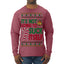 It's Not Going to Suck Itself Funny Candy Cane Ugly Christmas Sweater Mens Long Sleeve Shirt