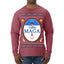 Ultra MAGA Superior Agenda Trump 2024 Funny Beer Logo Ugly Christmas Sweater Mens Long Sleeve Shirt
