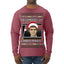 Did Somebody Say Christmas? Lloyd Dumb Dumber 90s Movie Ugly Christmas Sweater Mens Long Sleeve Shirt