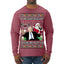 Put the Cookies Down Make America Healthy Again RFK Ugly Christmas Sweater Mens Long Sleeve Shirt