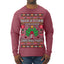 Nakatomi Corporation Christmas Party 1988 Plaza Logo, Classic Die Hard McClane 80s Xmas Movie Quote Ugly Christmas Sweater Mens Long Sleeve Shirt