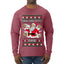 Milk And Titty Time, Ugly Christmas Sweater Unisex Mens Long Sleeve Shirt