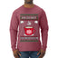 I'm So Hot You Should Blow Me Hot Cocoa, Ugly Christmas Sweater Unisex Mens Long Sleeve Shirt