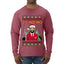Zo Ho Ho Zohran Mamdani NYC, Ugly Christmas Sweater Unisex Mens Long Sleeve Shirt