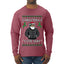 Santa Christmas Type Shit, Ugly Christmas Sweater Unisex Mens Long Sleeve Shirt
