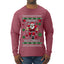 Merry Blitzmas, Football Christmas Sweater Design, Ugly Christmas Sweater Unisex Mens Long Sleeve Shirt