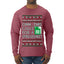 Oh... This Calls for A Spreadsheet, Ugly Christmas Sweater Unisex Mens Long Sleeve Shirt
