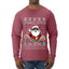 Santa Says 6 7 Meme, Ugly Christmas Sweater Unisex Mens Long Sleeve Shirt