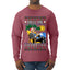 Miss Me Yet? President USA Design, Ugly Christmas Sweater Unisex Mens Long Sleeve Shirt