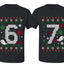 6 7 Meme Sweater Girlfriend Boyfriend Gift His and Hers Matching Ugly Christmas Couple T-Shirt