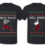 Nice Rack, Well Hung Sweater Girlfriend Boyfriend Gift His and Hers Matching Ugly Christmas Couple T-Shirt