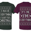 I Have Everything I Want for Christmas I'm Everything Couple Shirt Girlfriend Boyfriend Gift His and Hers Matching Ugly Christmas Couple T-Shirt