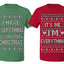 I Have Everything I Want for Christmas I'm Everything Couple Shirt Girlfriend Boyfriend Gift His and Hers Matching Ugly Christmas Couple T-Shirt