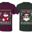 I Put The D In Holiday Sweater Girlfriend Boyfriend Gift His and Hers Matching Ugly Christmas Couple T-Shirt