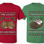 Love My Chestnuts Love My Yule Log Sweater Girlfriend Boyfriend Gift His and Hers Matching Ugly Christmas Couple T-Shirt