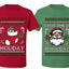 I Put The D In Holiday Sweater Girlfriend Boyfriend Gift His and Hers Matching Ugly Christmas Couple T-Shirt