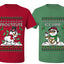 Frostitute Ice Pimp Snowmen Sweater Girlfriend Boyfriend Gift His and Hers Matching Ugly Christmas Couple T-Shirt