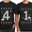 41 Combination Sweater Girlfriend Boyfriend Gift His and Hers Matching Ugly Christmas Couple T-Shirt