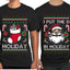 I Put The D In Holiday Sweater Girlfriend Boyfriend Gift His and Hers Matching Ugly Christmas Couple T-Shirt