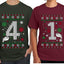 41 Combination Sweater Girlfriend Boyfriend Gift His and Hers Matching Ugly Christmas Couple T-Shirt