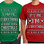 I Have Everything I Want for Christmas I'm Everything Couple Shirt Girlfriend Boyfriend Gift His and Hers Matching Ugly Christmas Couple T-Shirt