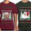Deliver All Night Long So Good He Came Twice Sweater Girlfriend Boyfriend Gift His and Hers Matching Ugly Christmas Couple T-Shirt